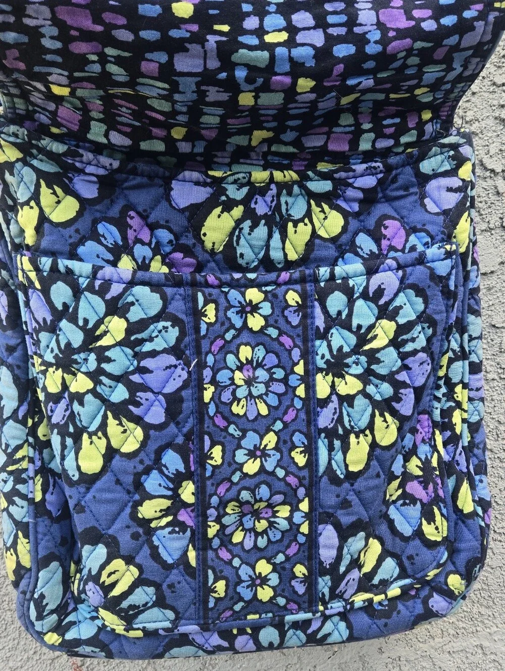 Vera Bradley Retired Blue Purple 
